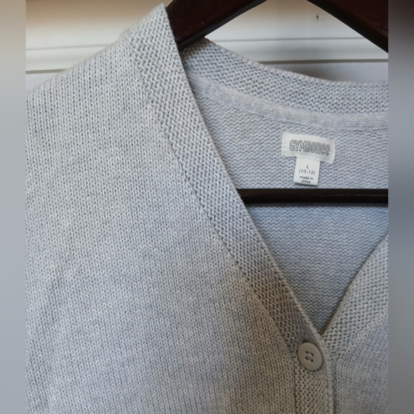 Gymboree Sweater in gray, Size L (10-12) - Picture 3 of 4